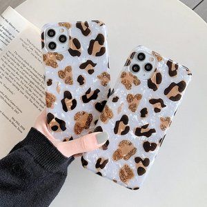 NEW iPhone 13/Pro/Max/XR Leopard Shining iphone case